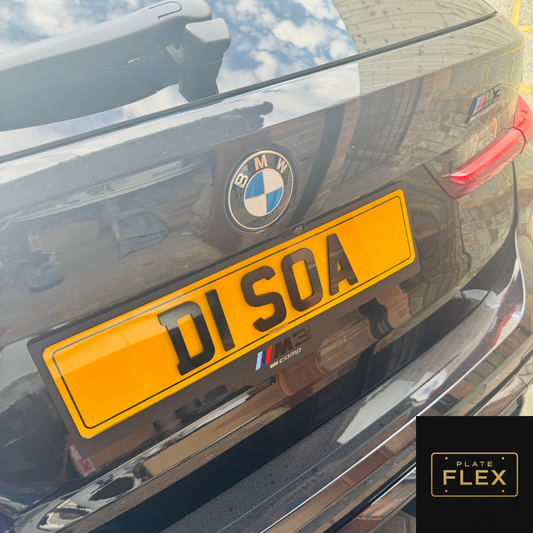 BMW M3 competition plate holder