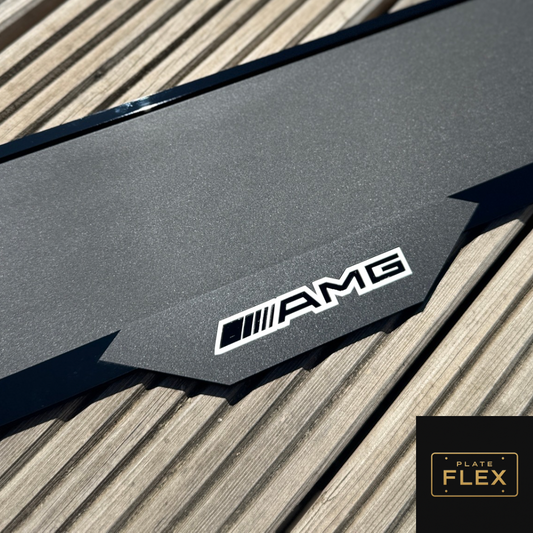 Mercedes AMG plate holder