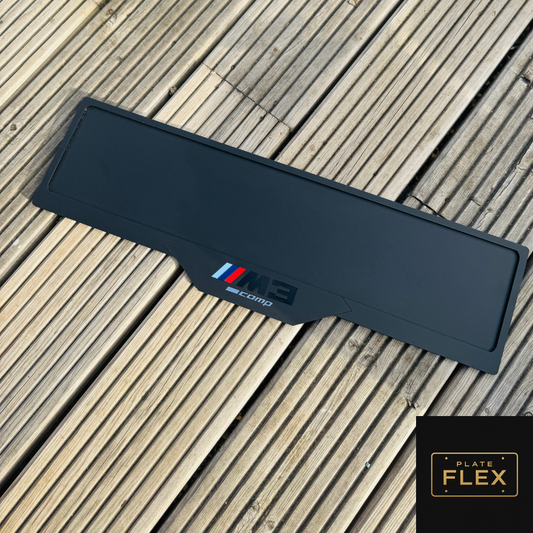 BMW M3 competition plate holder