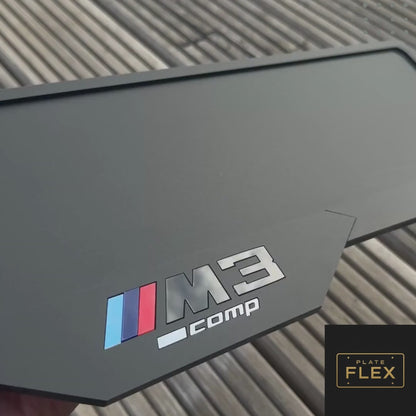 BMW M3 competition plate holder